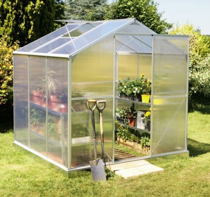 SUNOR Modular nhôm Poly Tấm Sân sau nhà kính Kits Đối với cà chua / Nấm