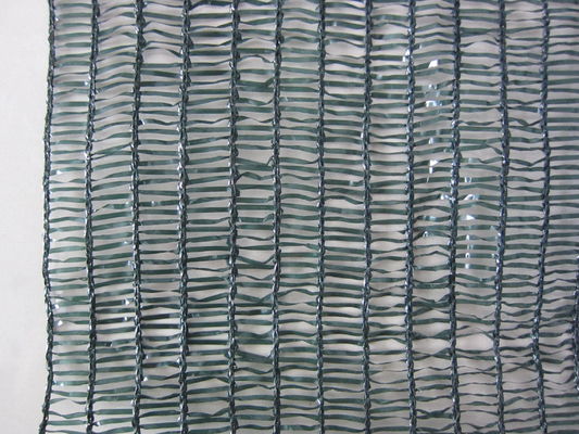 Dunkelgrüne gestrickte HDPE-Gewächshaus-Schatten-Filetarbeit, 30% - 45% Schatten-Rate