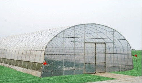 Подгонянные энергосберегающие коммерчески парники, 8000mm span парник тоннеля