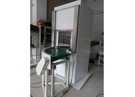 Caixa de passagem automática vertical do quarto desinfetado de chuveiro de ar da porta deslizante no ambiente limpo