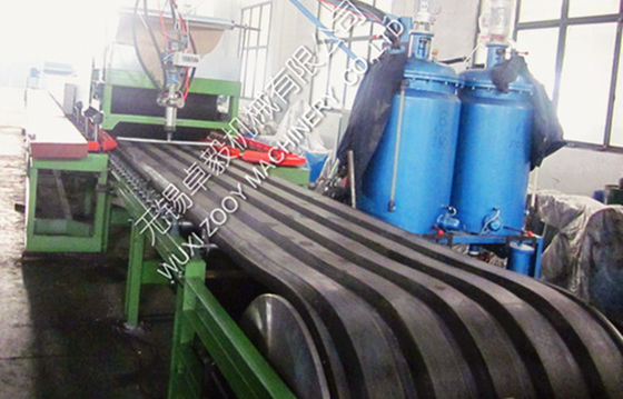 Linea di produzione galvanizzata del panino dell'unità di elaborazione dell'acciaio sistema di raffreddamento automatico