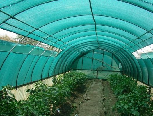 HDPE Aschel بافتنی کشاورزی سایه خالص برای گلخانه، 30gsm-300gsm