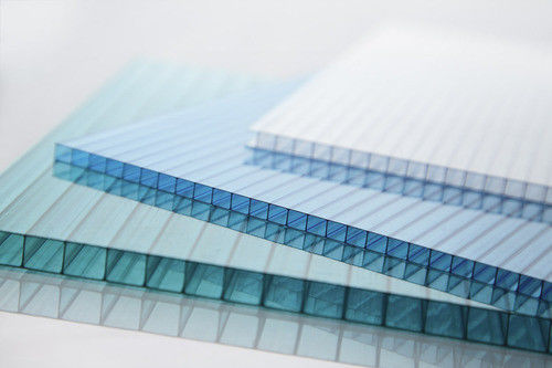 Transparentes Oberlicht-Handelsgewächshaus-Polycarbonats-Höhlen-Blatt-UVüberzogenes