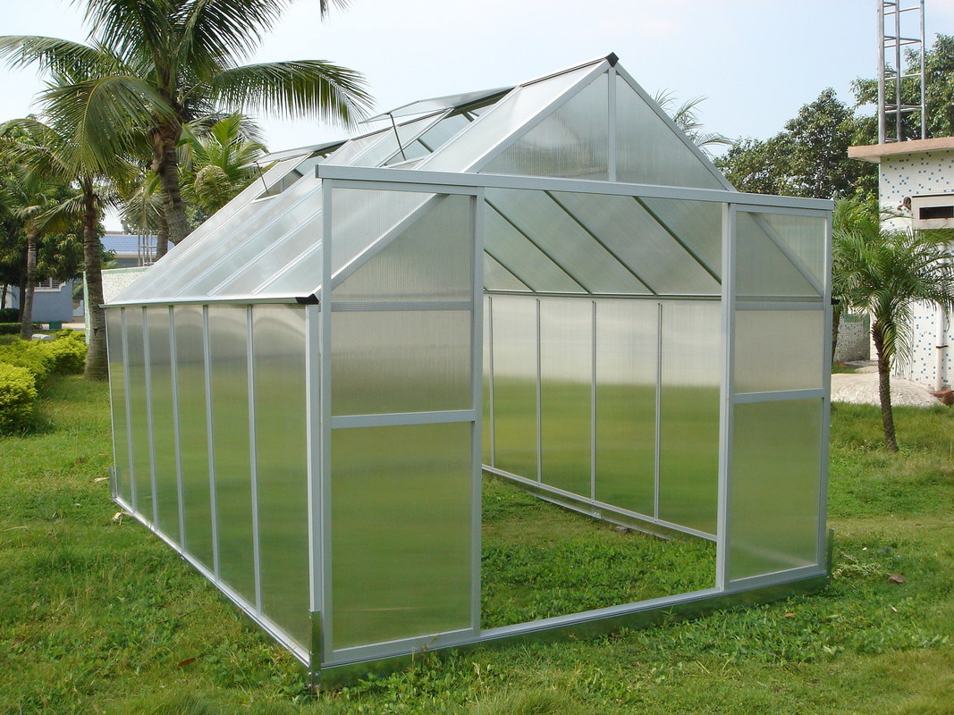 BEST 10 MM UV TWIN-WALL KLEINE GRÖßE POLYCARBONAT HOBBY GEWÄCHSHÄUSER 8 "X 12' RH0812
