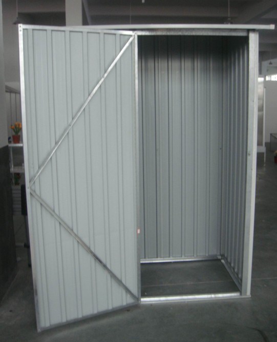 Prototyp-mini eingeschlossene Metallgarten-Hallen-Pläne mit einzelner Pendeltür für einfachen Zugang
