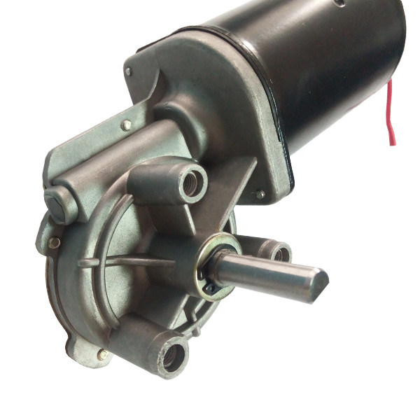 DC gear motor 12V 30W kebisingan rendah, umur panjang, toreque tinggi, roda gigi logam, keras memakai