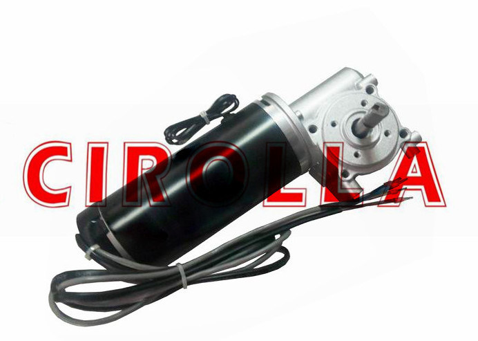 100W 24VDC স্বয়ংক্রিয় 2 সিগন্যাল স্লাইডিং ডোর মোটর, 100 পালস এনকোডার এবং ব্রেক ডিভাইস